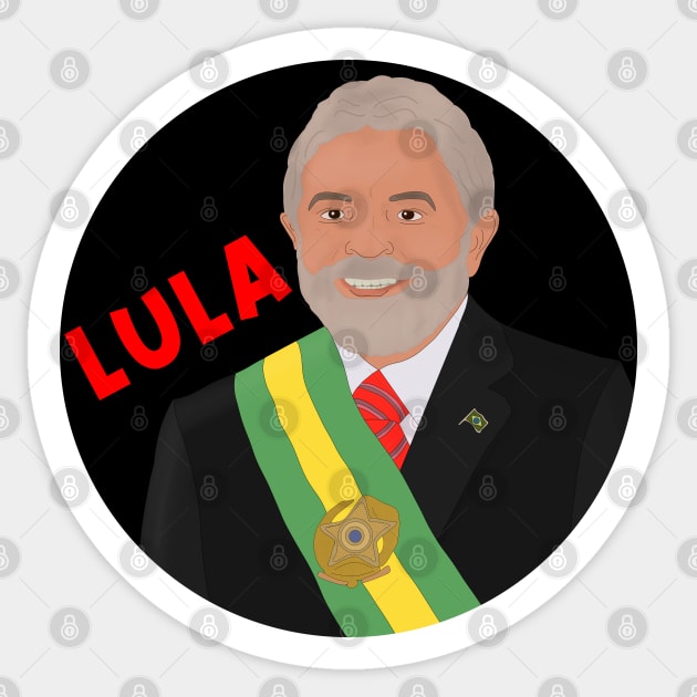 Lula Brazil Sticker by DiegoCarvalho